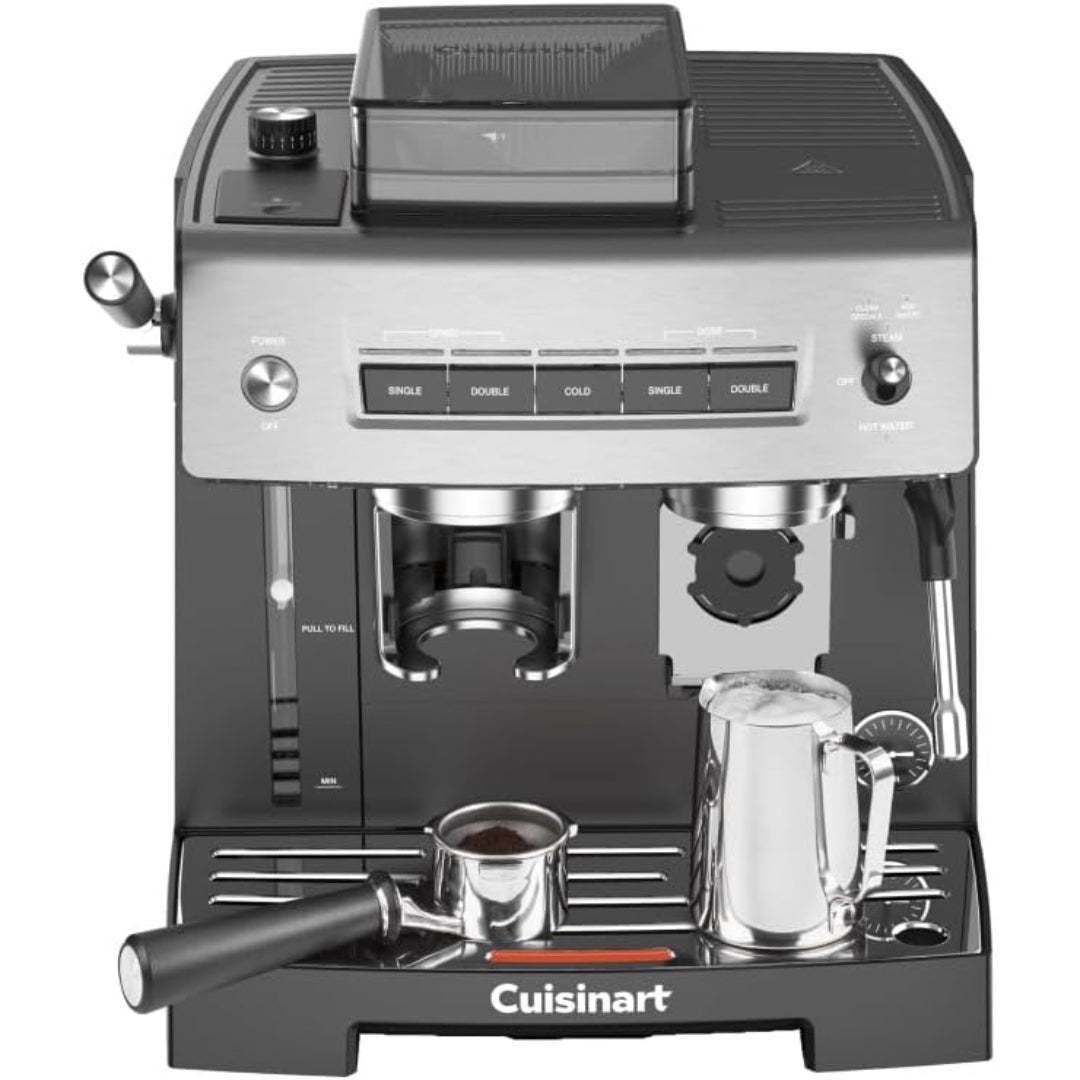 Máquina de café expreso Espresso Bar ™ Grind & Brew EM-640 de Cuisinart®