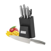 Set de Cuchillería de 8 Piezas con Bloque Negro