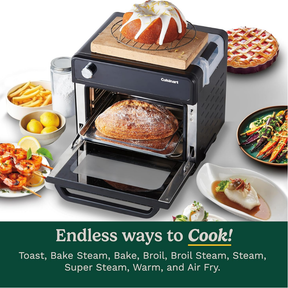 Horno Gourmet Pro con Convección, Vapor y Freidora de Aire