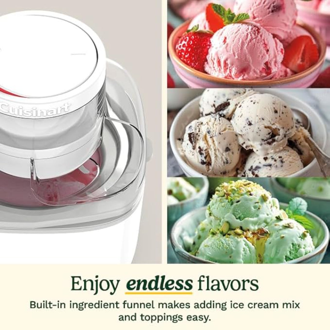 Máquina para hacer helados Wonder de 1 pinta ICE-M10 de Cuisinart®