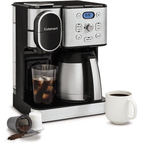 Cafetera térmica y monodosis Coffee Center ® de 10 tazas SS-21NAS de Cuisinart®