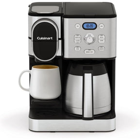 Cafetera térmica y monodosis Coffee Center ® de 10 tazas SS-21NAS de Cuisinart®