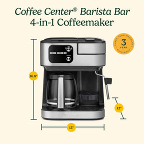 Cafetera 4 en 1 Coffee Center® Barista Bar SS-4N1NAS de Cuisinart®