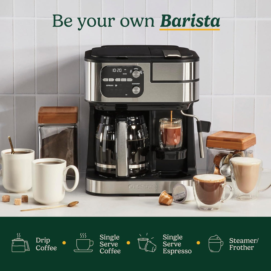 Cafetera 4 en 1 Coffee Center® Barista Bar SS-4N1NAS de Cuisinart®