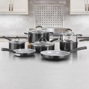 Juego De Batería De Ollas De 11 Piezas Cuisinart® (54C-11BK)